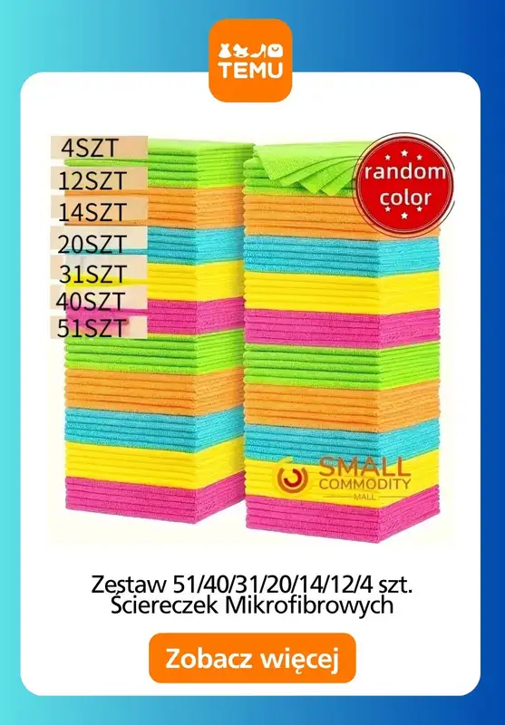 Temu - gazetka promocyjna Produkty do sprzątania od środy 29.04  - strona 10