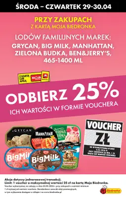 Biedronka - gazetka promocyjna Od środy, Z ladą tradycyjną od środy 29.04 do środy 06.05 - strona 2