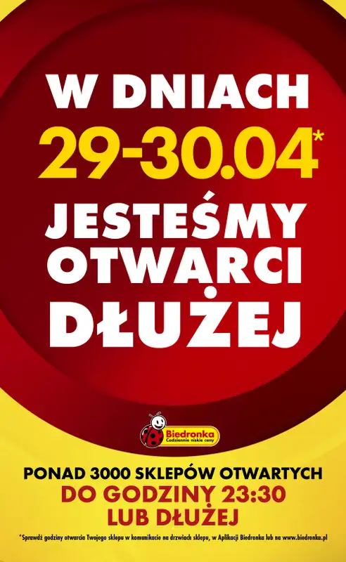 Biedronka - gazetka promocyjna Od środy, Z ladą tradycyjną od środy 29.04 do środy 06.05 - strona 6