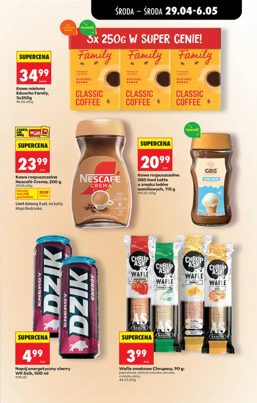 Biedronka - gazetka promocyjna Od środy, Z ladą tradycyjną od środy 29.04 do środy 06.05 - strona 65