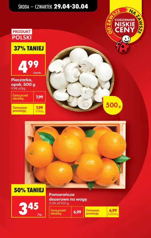 Biedronka - gazetka promocyjna Od środy, Z ladą tradycyjną od środy 29.04 do środy 06.05 - strona 43