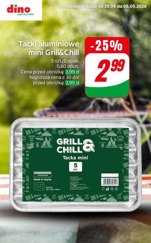 Dino - gazetka promocyjna OKAZJE na grilla! od czwartku 30.04 do wtorku 05.05 - strona 11