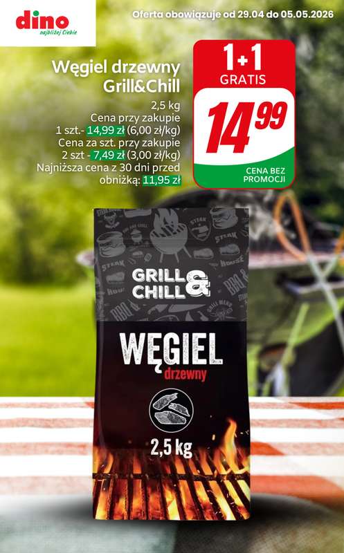 Dino - gazetka promocyjna OKAZJE na grilla! od czwartku 30.04 do wtorku 05.05 - strona 3
