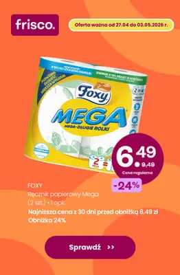 Frisco - gazetka promocyjna Przygotuj się na Majówkę z nami! od środy 29.04 do niedzieli 03.05 - strona 8