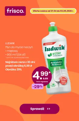 Frisco - gazetka promocyjna Przygotuj się na Majówkę z nami! od środy 29.04 do niedzieli 03.05 - strona 4