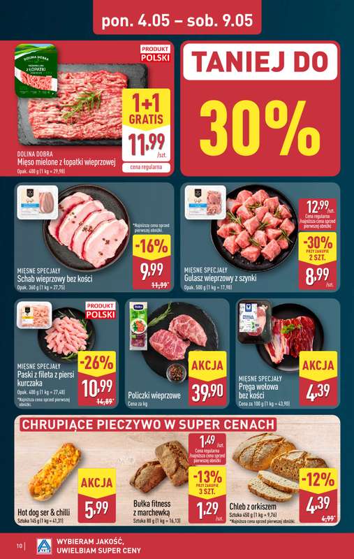 Aldi - gazetka promocyjna Pełny katalog! od poniedziałku 04.05 do soboty 09.05 - strona 10
