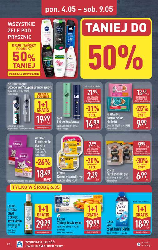 Aldi - gazetka promocyjna Pełny katalog! od poniedziałku 04.05 do soboty 09.05 - strona 22