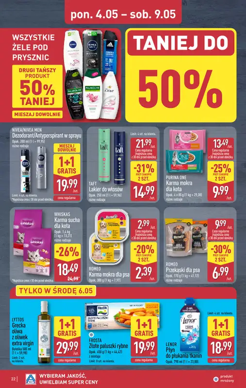 Aldi - gazetka promocyjna Pełny katalog! od poniedziałku 04.05 do soboty 09.05 - strona 22