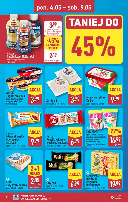 Aldi - gazetka promocyjna Pełny katalog! od poniedziałku 04.05 do soboty 09.05 - strona 16