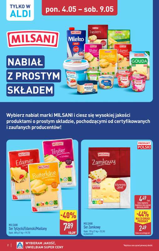 Aldi - gazetka promocyjna Pełny katalog! od poniedziałku 04.05 do soboty 09.05 - strona 2