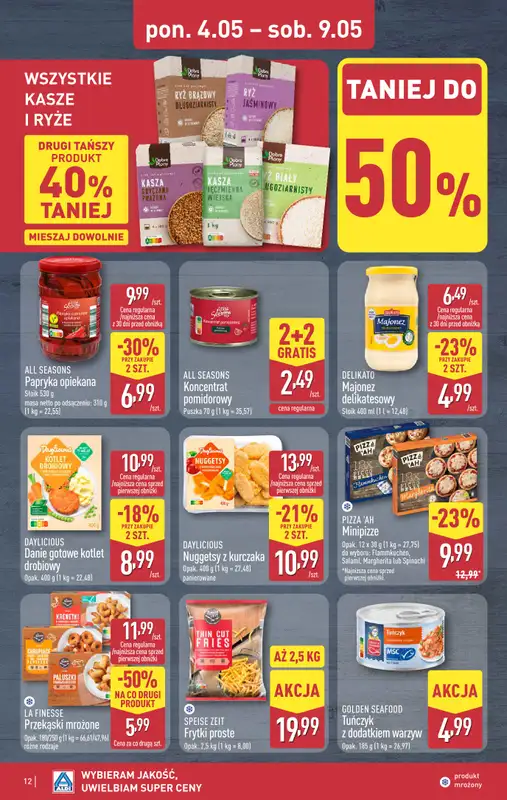 Aldi - gazetka promocyjna Pełny katalog! od poniedziałku 04.05 do soboty 09.05 - strona 12
