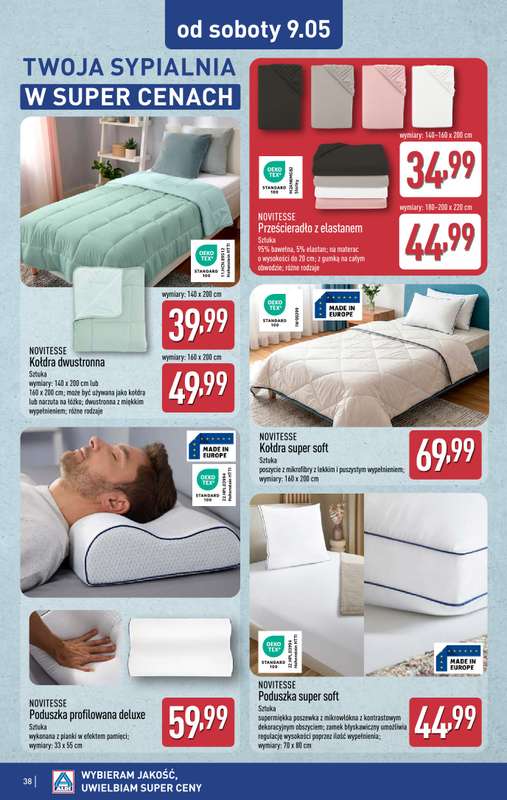 Aldi - gazetka promocyjna Pełny katalog! od poniedziałku 04.05 do soboty 09.05 - strona 38