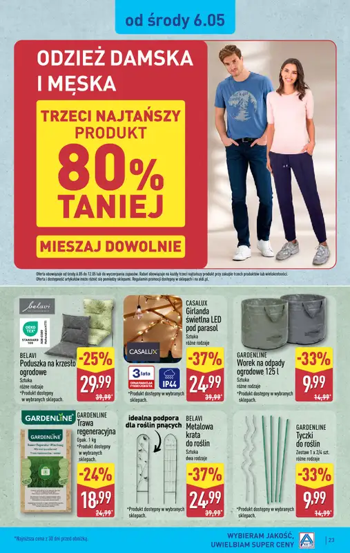 Aldi - gazetka promocyjna Pełny katalog! od poniedziałku 04.05 do soboty 09.05 - strona 23