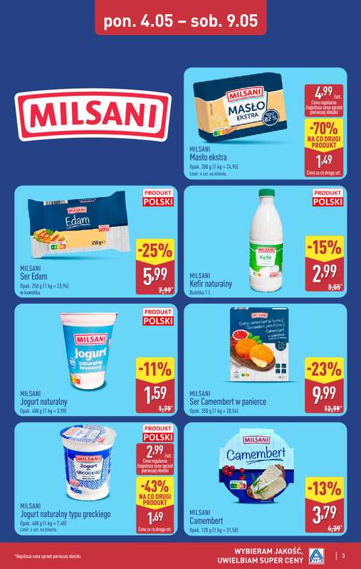 Aldi - gazetka promocyjna Pełny katalog! od poniedziałku 04.05 do soboty 09.05 - strona 3