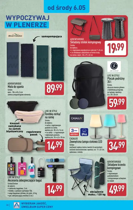 Aldi - gazetka promocyjna Pełny katalog! od poniedziałku 04.05 do soboty 09.05 - strona 28