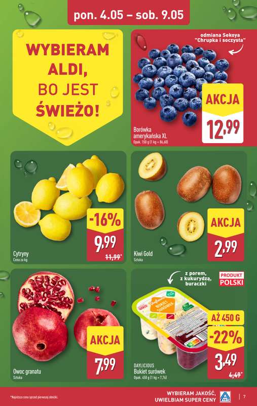 Aldi - gazetka promocyjna Pełny katalog! od poniedziałku 04.05 do soboty 09.05 - strona 7