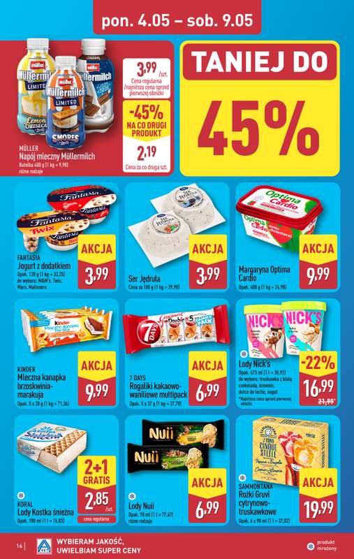 Aldi - gazetka promocyjna Pełny katalog! od poniedziałku 04.05 do soboty 09.05 - strona 16