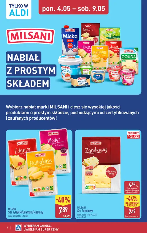 Aldi - gazetka promocyjna Weekend super cen w Aldi! od czwartku 07.05 do soboty 09.05 - strona 6