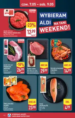 Aldi - gazetka promocyjna Weekend super cen w Aldi! od czwartku 07.05 do soboty 09.05 - strona 12