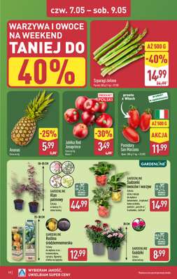 Aldi - gazetka promocyjna Weekend super cen w Aldi! od czwartku 07.05 do soboty 09.05 - strona 10