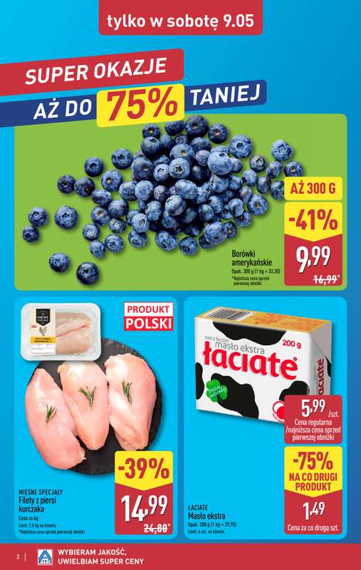 Aldi - gazetka promocyjna Weekend super cen w Aldi! od czwartku 07.05 do soboty 09.05 - strona 2