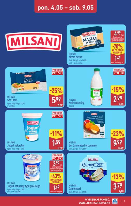 Aldi - gazetka promocyjna Weekend super cen w Aldi! od czwartku 07.05 do soboty 09.05 - strona 7