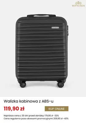 BEST SALE - gazetka promocyjna Wittchen | Dodatkowe -20% na drugą i kolejną walizkę od środy 29.04  - strona 4