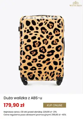 BEST SALE - gazetka promocyjna Wittchen | Dodatkowe -20% na drugą i kolejną walizkę od środy 29.04  - strona 9