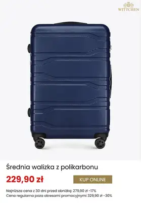 BEST SALE - gazetka promocyjna Wittchen | Dodatkowe -20% na drugą i kolejną walizkę od środy 29.04  - strona 11