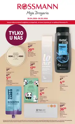 Rossmann - gazetka promocyjna Gazetka od czwartku 30.04 do środy 06.05