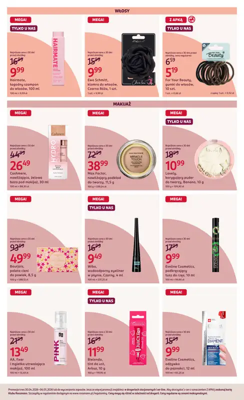 Rossmann - gazetka promocyjna Gazetka od czwartku 30.04 do środy 06.05 - strona 4