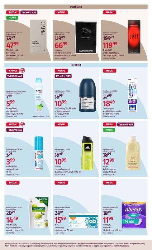 Rossmann - gazetka promocyjna Gazetka od czwartku 30.04 do środy 06.05 - strona 5