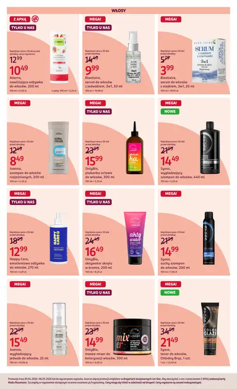 Rossmann - gazetka promocyjna Gazetka od czwartku 30.04 do środy 06.05 - strona 3