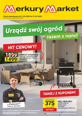 Merkury Market - gazetka promocyjna Urządź swój ogród od piątku 01.05 do niedzieli 31.05