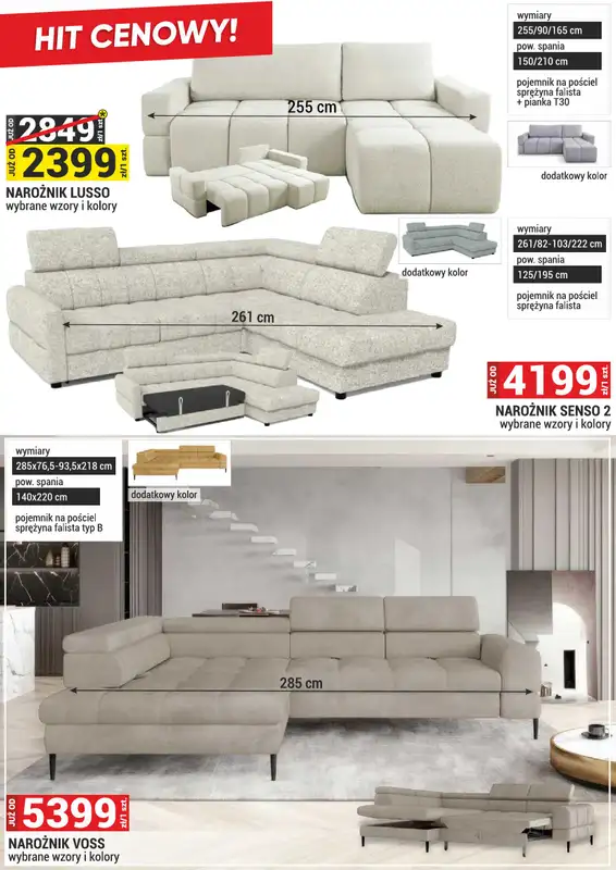 Merkury Market - gazetka promocyjna Meble, wypoczynki, materace od piątku 01.05 do niedzieli 31.05 - strona 16