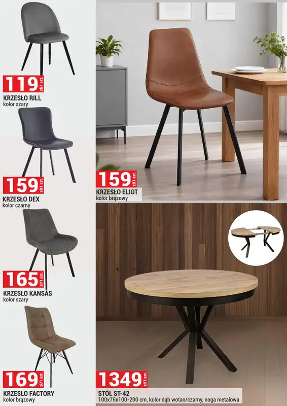 Merkury Market - gazetka promocyjna Meble, wypoczynki, materace od piątku 01.05 do niedzieli 31.05 - strona 44