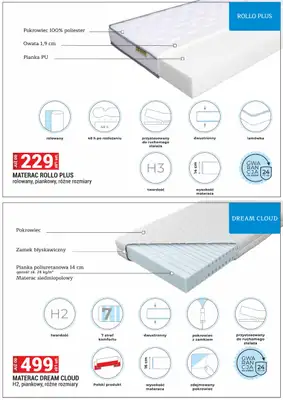 Merkury Market - gazetka promocyjna Meble, wypoczynki, materace od piątku 01.05 do niedzieli 31.05 - strona 34
