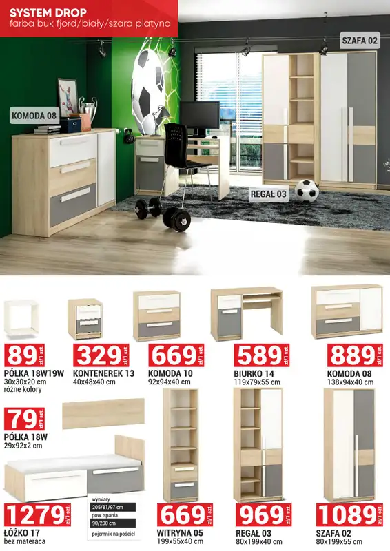 Merkury Market - gazetka promocyjna Meble, wypoczynki, materace od piątku 01.05 do niedzieli 31.05 - strona 30