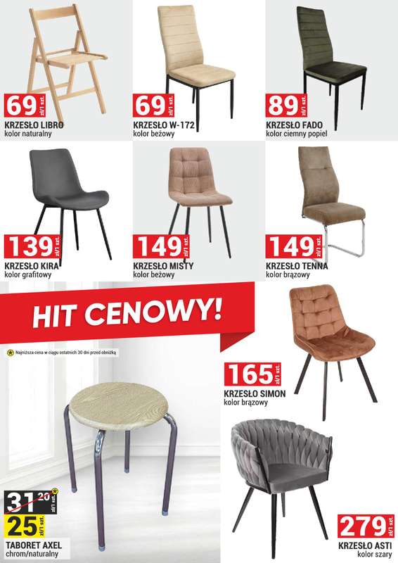 Merkury Market - gazetka promocyjna Meble, wypoczynki, materace od piątku 01.05 do niedzieli 31.05 - strona 45