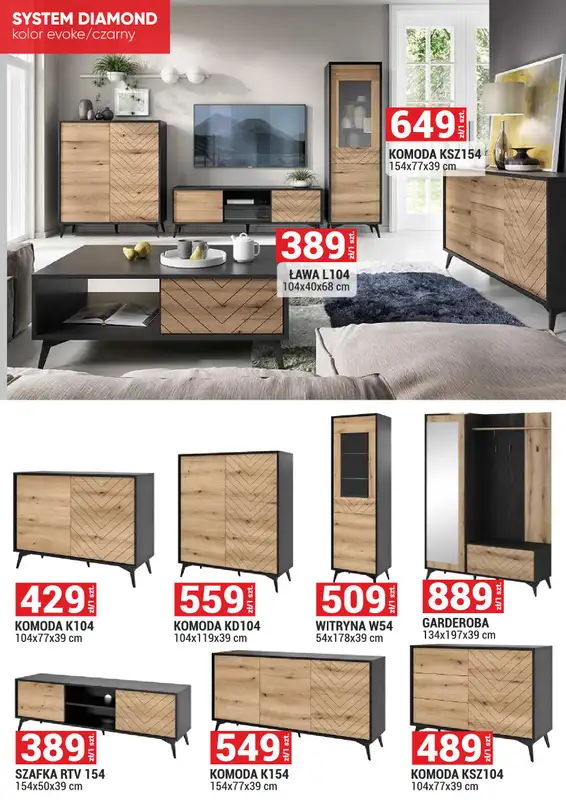 Merkury Market - gazetka promocyjna Meble, wypoczynki, materace od piątku 01.05 do niedzieli 31.05 - strona 15