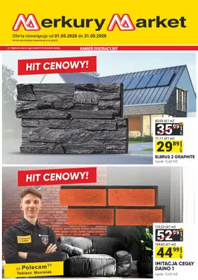 Merkury Market - gazetka promocyjna Gazetka od piątku 01.05 do niedzieli 31.05