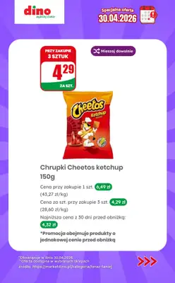 Dino - gazetka promocyjna Specjalna oferta na 30.04.2026 - promocje spoza gazetki od czwartku 30.04 do czwartku 30.04 - strona 6