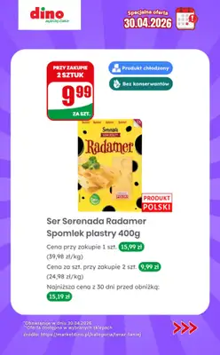 Dino - gazetka promocyjna Specjalna oferta na 30.04.2026 - promocje spoza gazetki od czwartku 30.04 do czwartku 30.04 - strona 7