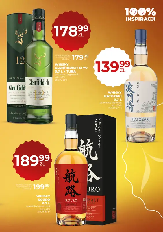 Duży Ben - gazetka promocyjna Gazetka alkoholowa od czwartku 30.04 do środy 13.05 - strona 15