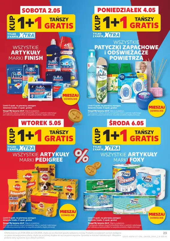 Kaufland - gazetka promocyjna Gazetka Tygodnia od środy 29.04 do środy 06.05 - strona 23