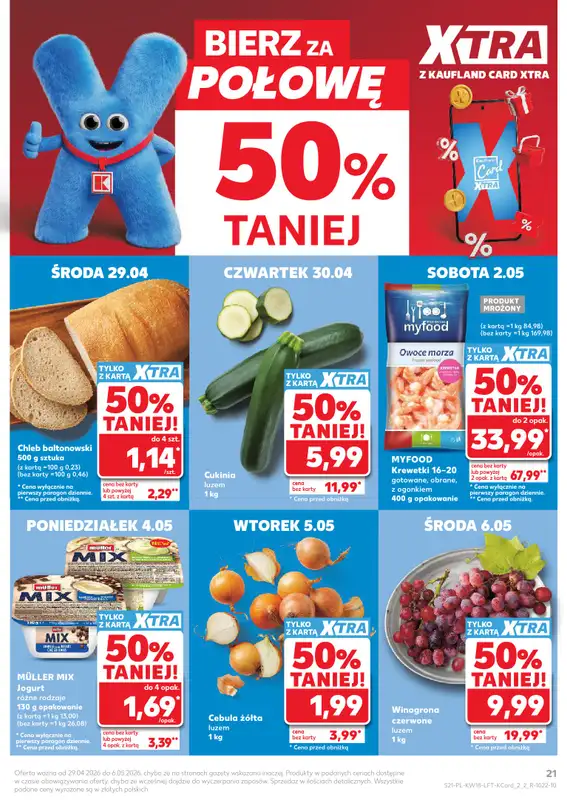 Kaufland - gazetka promocyjna Gazetka Tygodnia od środy 29.04 do środy 06.05 - strona 21