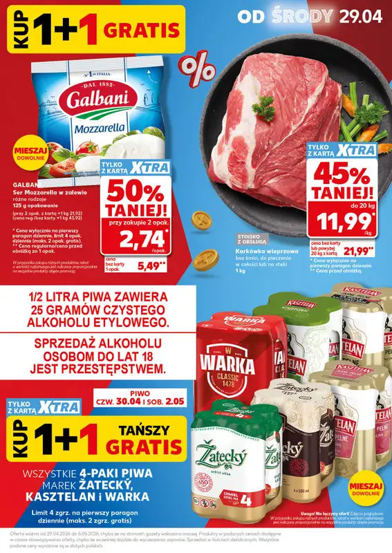 Kaufland - gazetka promocyjna Gazetka Tygodnia od środy 29.04 do środy 06.05 - strona 5