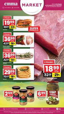 emma MARKET - gazetka promocyjna Promocje Emma 30.04-06.05.2026 od czwartku 30.04 do środy 06.05
