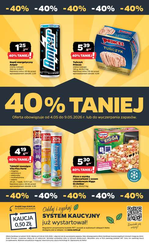 Netto - gazetka promocyjna Gazetka spożywcza od poniedziałku 04.05 do soboty 09.05 - strona 30