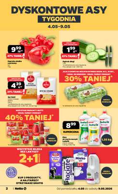 Netto - gazetka promocyjna Gazetka spożywcza od poniedziałku 04.05 do soboty 09.05 - strona 2